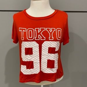 Tokyo Red Jersey T-shirt Super Soft Size Small
